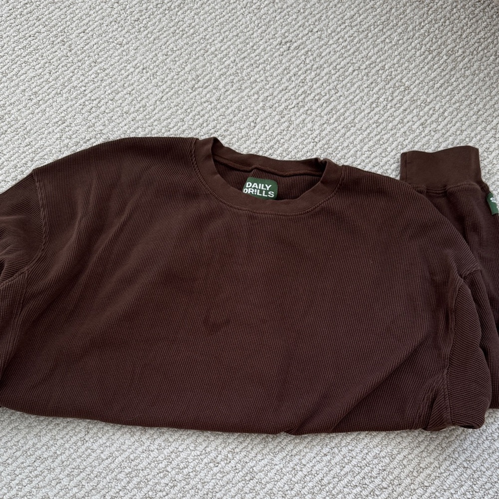 Daily Drills Oversized Thermal in Coco